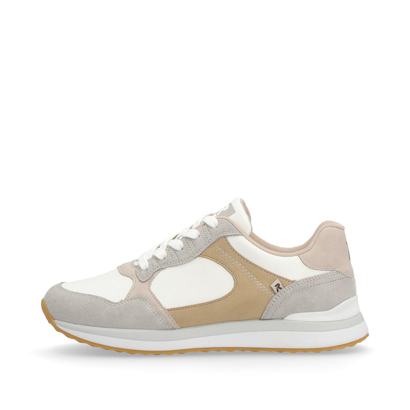 Rieker Artikelnummer 42508-81 Rieker Damen Sneaker Low dust beige