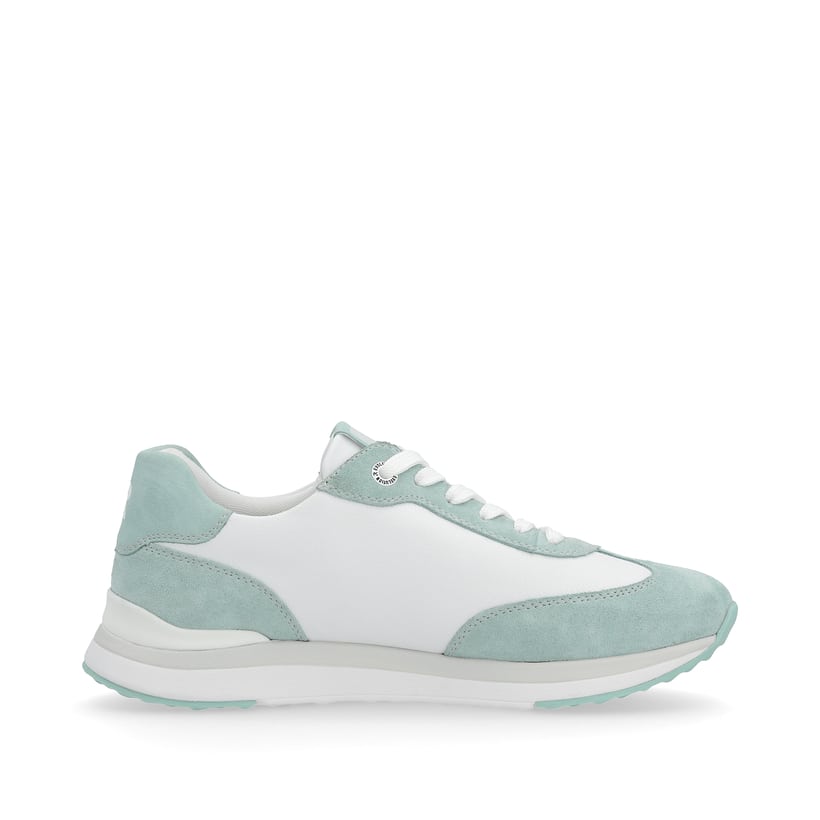 Rieker Artikelnummer 42509-81 Rieker Damen Sneaker Low Frost-white Aquamarine