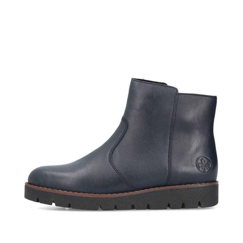 Rieker Artikelnummer 44965-14 Rieker Damen Kurzstiefel atlantikblau