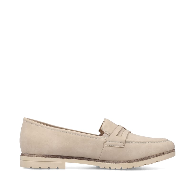 Rieker Artikelnummer 45300-62 Rieker Damen Loafer Hellbeige