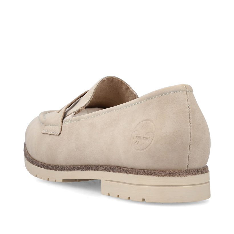 Rieker Artikelnummer 45300-62 Rieker Damen Loafer Hellbeige