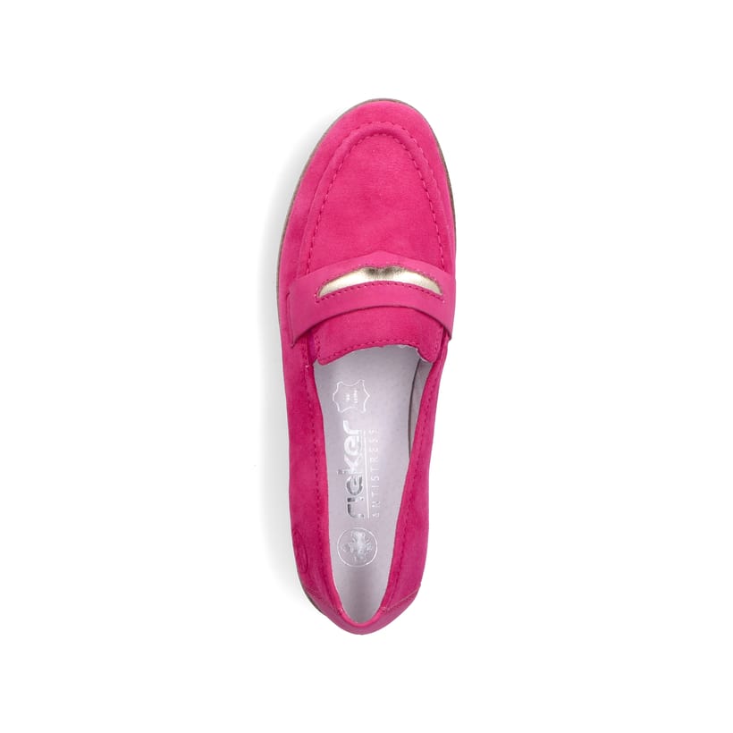 Rieker Artikelnummer 45301-31 Rieker Damen Loafer Magenta