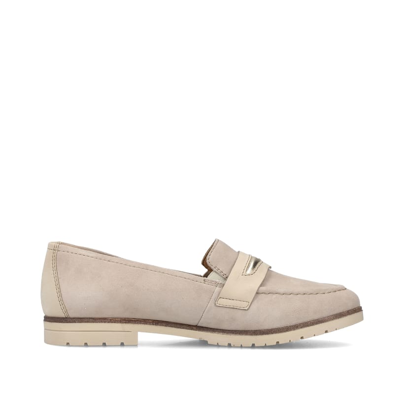 Rieker Artikelnummer 45301-60 Rieker Damen Loafer Hellbeige