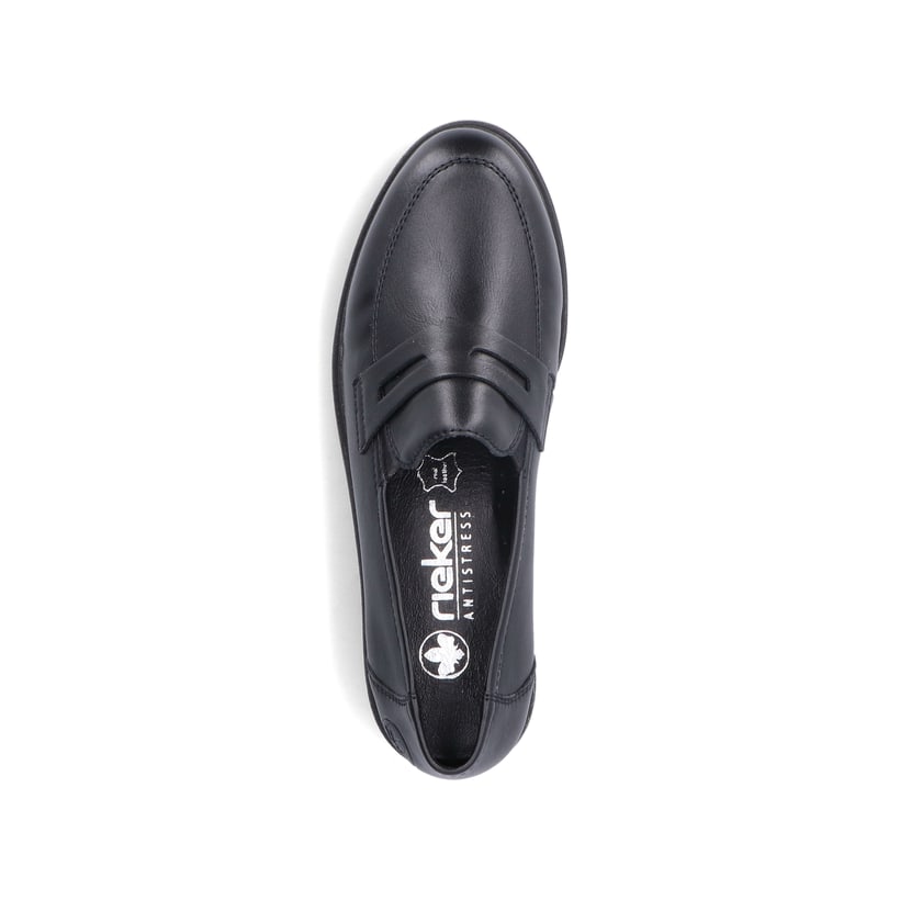 Rieker Artikelnummer 45560-02 Rieker Damen Slipper Schwarz