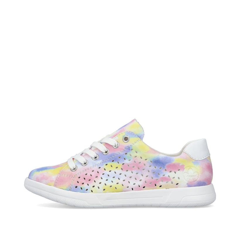 Rieker Artikelnummer 45605-90 Rieker Damen Schnürschuhe multi-edelweiß