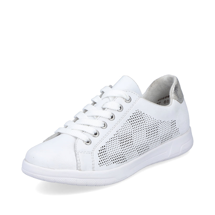 Rieker Artikelnummer 45606-80 Rieker Damen Sneaker Low Reinweiss