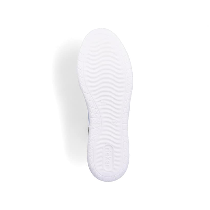 Rieker Artikelnummer 45615-10 Rieker Damen Schnürschuhe Himmelblau-weiß