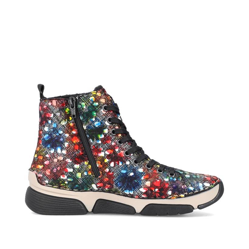 Rieker Artikelnummer 45910-90 Rieker Damen Schnürstiefel Multi