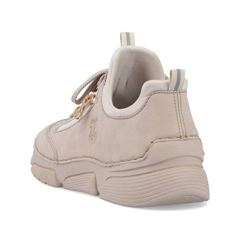Rieker Artikelnummer 45974-62 Rieker Damen Slipper Hellbeige