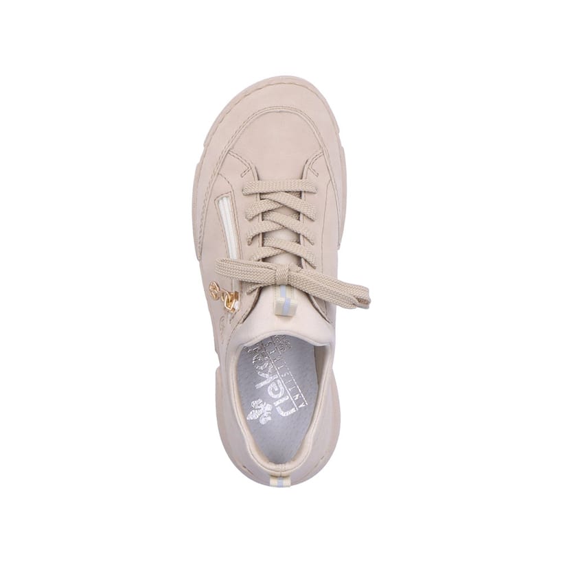 Rieker Artikelnummer 45974-62 Rieker Damen Slipper Hellbeige