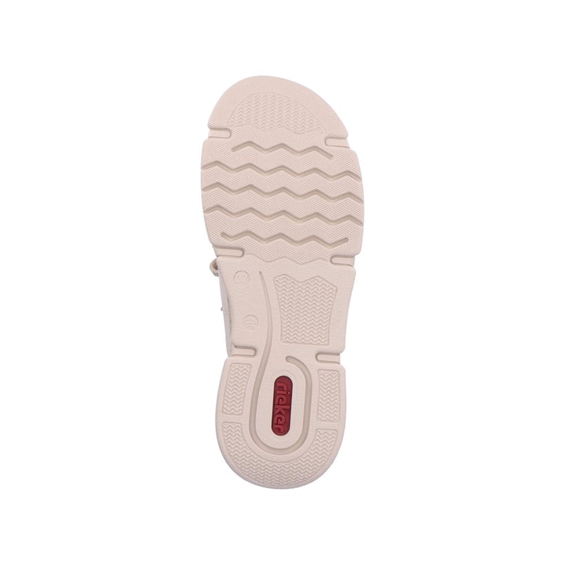 Rieker Artikelnummer 45974-62 Rieker Damen Slipper Hellbeige
