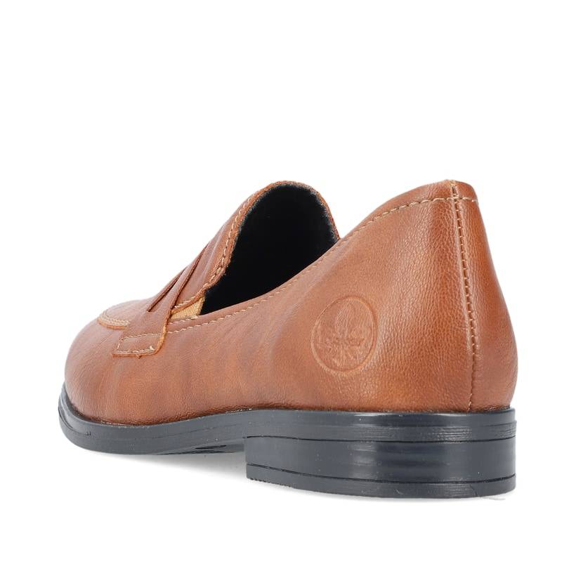 Rieker Artikelnummer 46260-22 Rieker Damen Slipper Karamellbraun