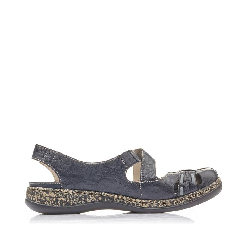 Rieker Artikelnummer 46377-14 Rieker Damen Ballerinas Marineblau