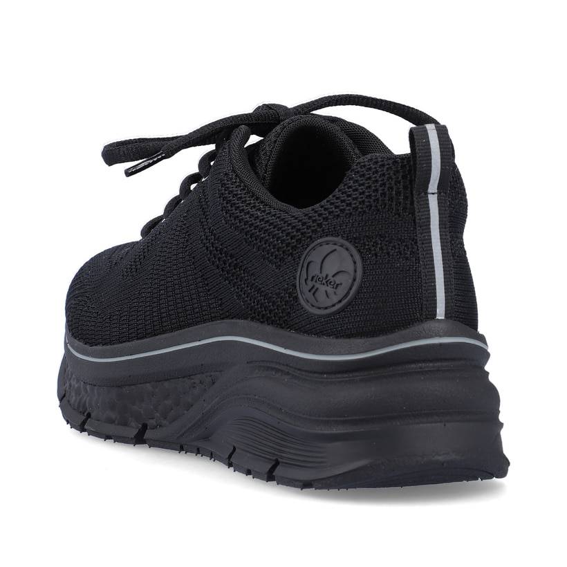 Rieker Artikelnummer 48022-00 Rieker Damen Sneaker Low Tiefschwarz