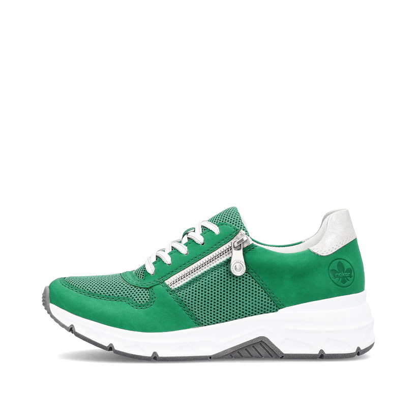 Rieker Artikelnummer 48135-52 Rieker Damen Sneaker Low grasgrün