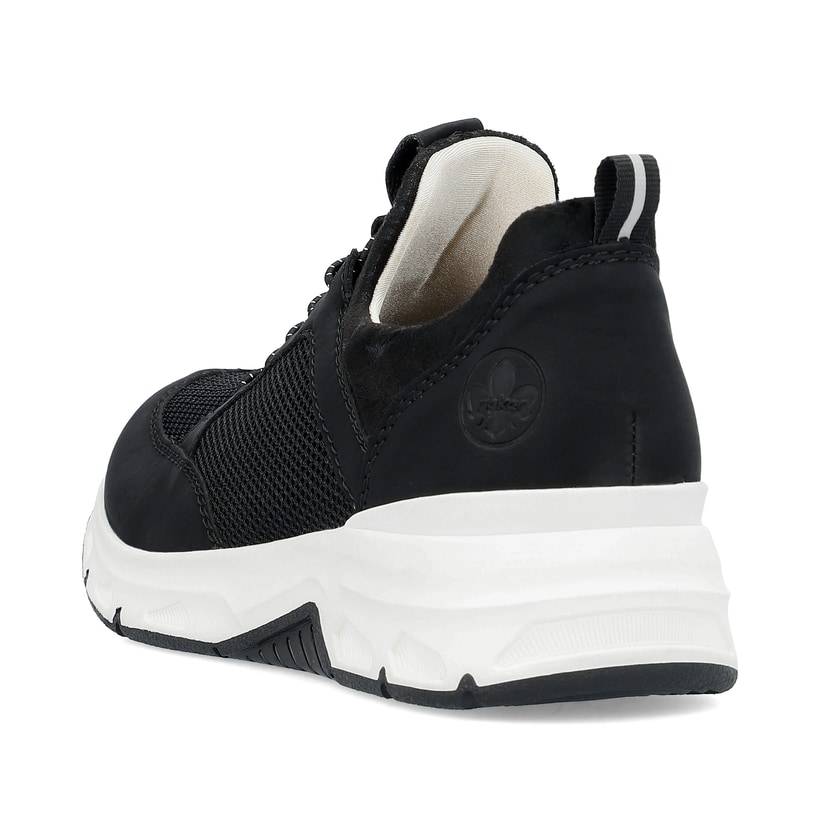 Rieker Artikelnummer 48157-00 Rieker Damen Slipper Tiefschwarz