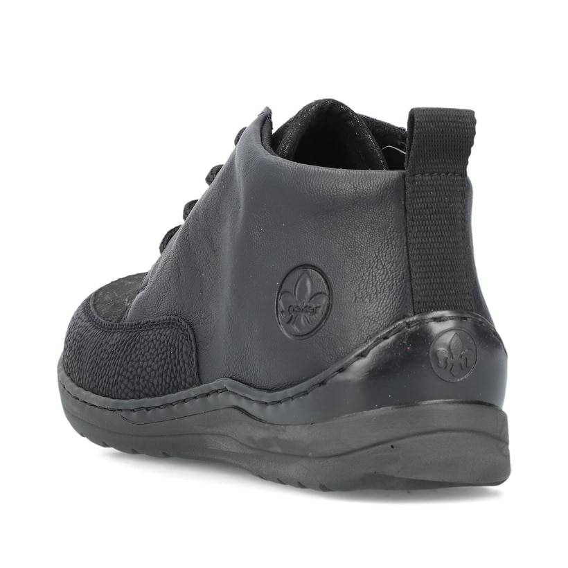 Rieker Artikelnummer 48922-00 Rieker Damen Schnürschuhe Urbanschwarz