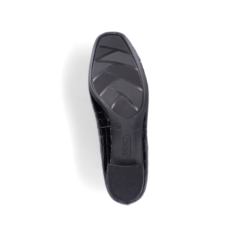Rieker Artikelnummer 49260-02 Rieker Damen Pumps Glanzschwarz