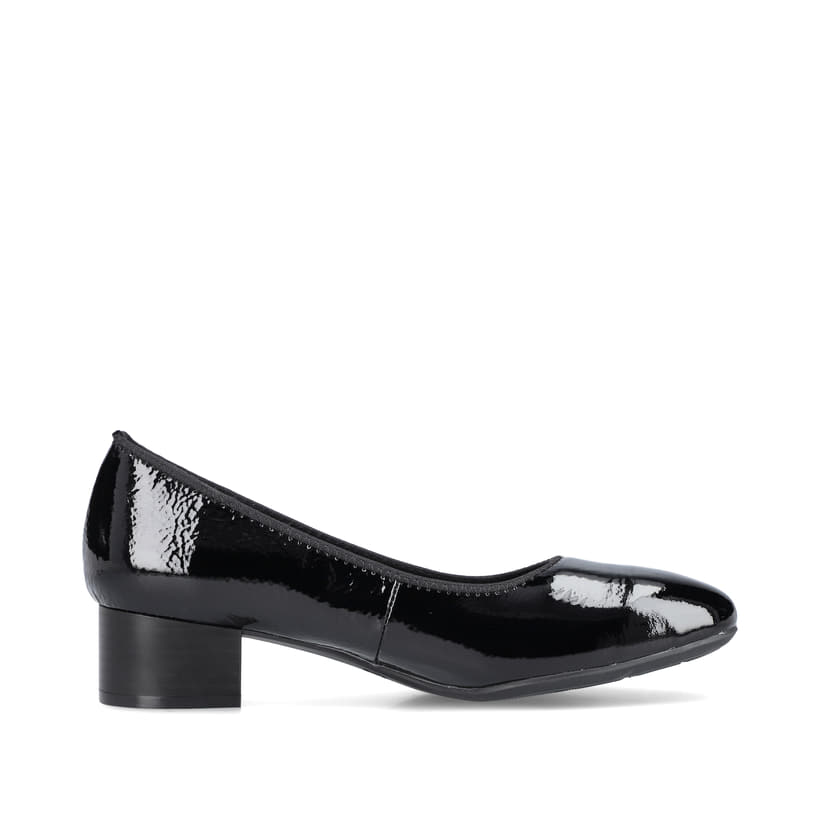 Rieker Artikelnummer 49260-04 Rieker Damen Pumps Glanzschwarz
