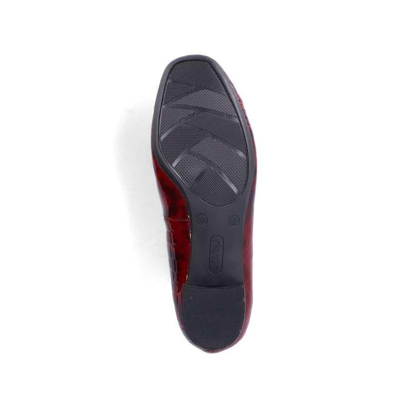 Rieker Artikelnummer 49260-35 Rieker Damen Pumps Metallic-rot