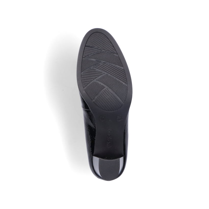 Rieker Artikelnummer 49560-04 Rieker Damen Pumps Glanzschwarz