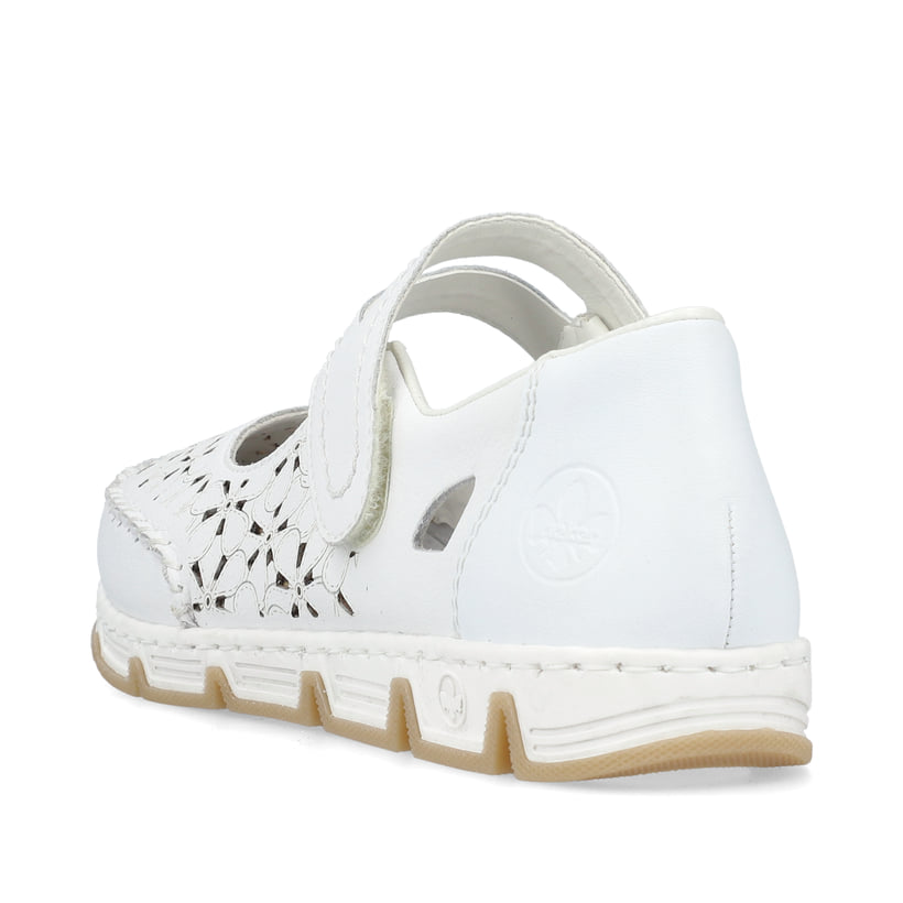 Rieker Artikelnummer 49977-80 Rieker Damen Ballerinas Reinweiss