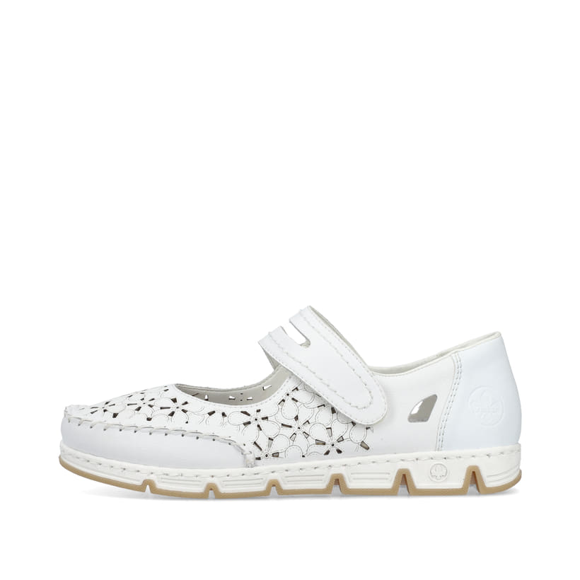 Rieker Artikelnummer 49977-80 Rieker Damen Ballerinas reinweiss