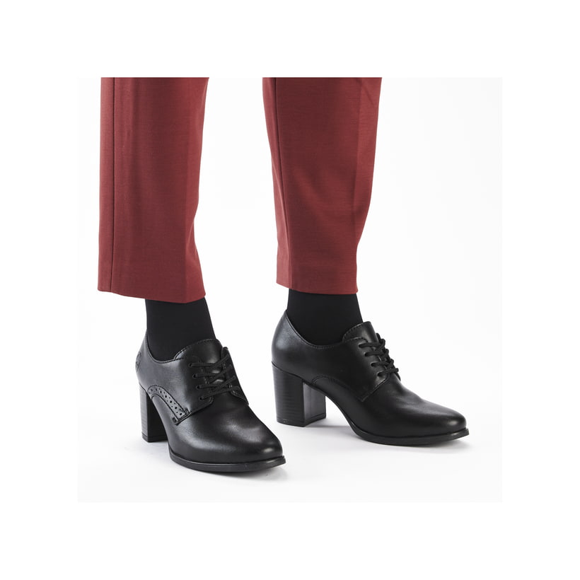 Rieker Artikelnummer 50100-00 Rieker Damen Stiefeletten Mattschwarz