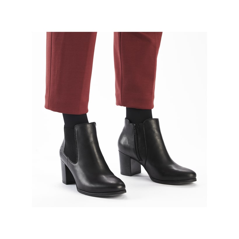 Rieker Artikelnummer 50194-00 Rieker Damen Stiefeletten Nachtschwarz