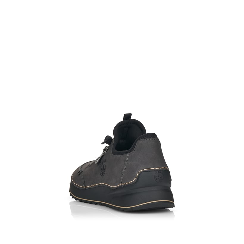 Rieker Artikelnummer 51568-45 Rieker Damen Slipper Granitgrau