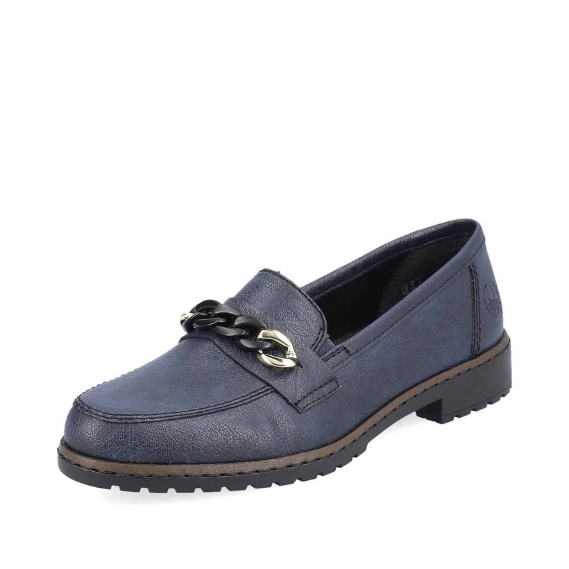 Rieker Artikelnummer 51869-14 Rieker Damen Loafer Königsblau