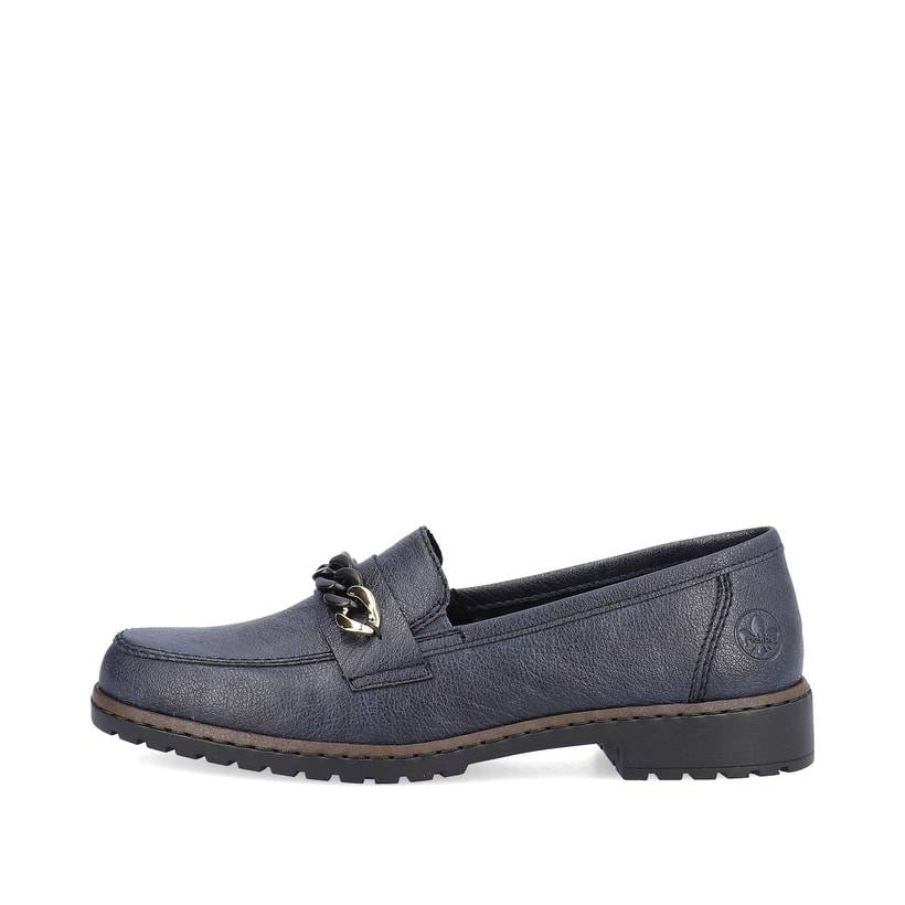 Rieker Artikelnummer 51869-14 Rieker Damen Loafer königsblau