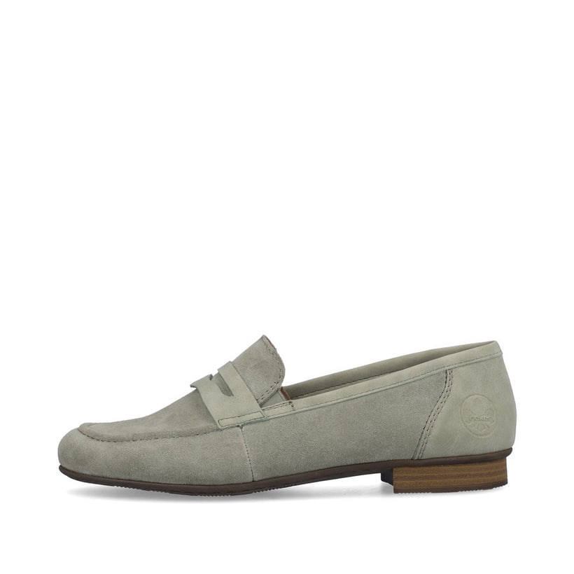 Rieker Artikelnummer 51954-52 Rieker Damen Loafer Mintgrün