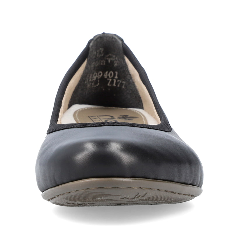 Rieker Artikelnummer 51994-01 Rieker Damen Ballerinas Glanzschwarz