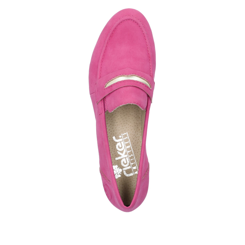 Rieker Artikelnummer 51996-31 Rieker Damen Loafer Fuchsia