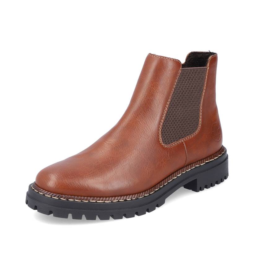 Rieker Artikelnummer 52051-23 Rieker Damen Chelsea Boots Fuchsbraun