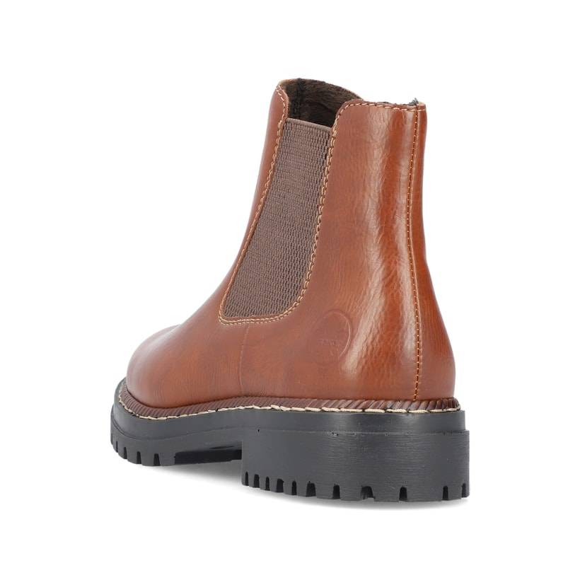 Rieker Artikelnummer 52051-23 Rieker Damen Chelsea Boots Fuchsbraun