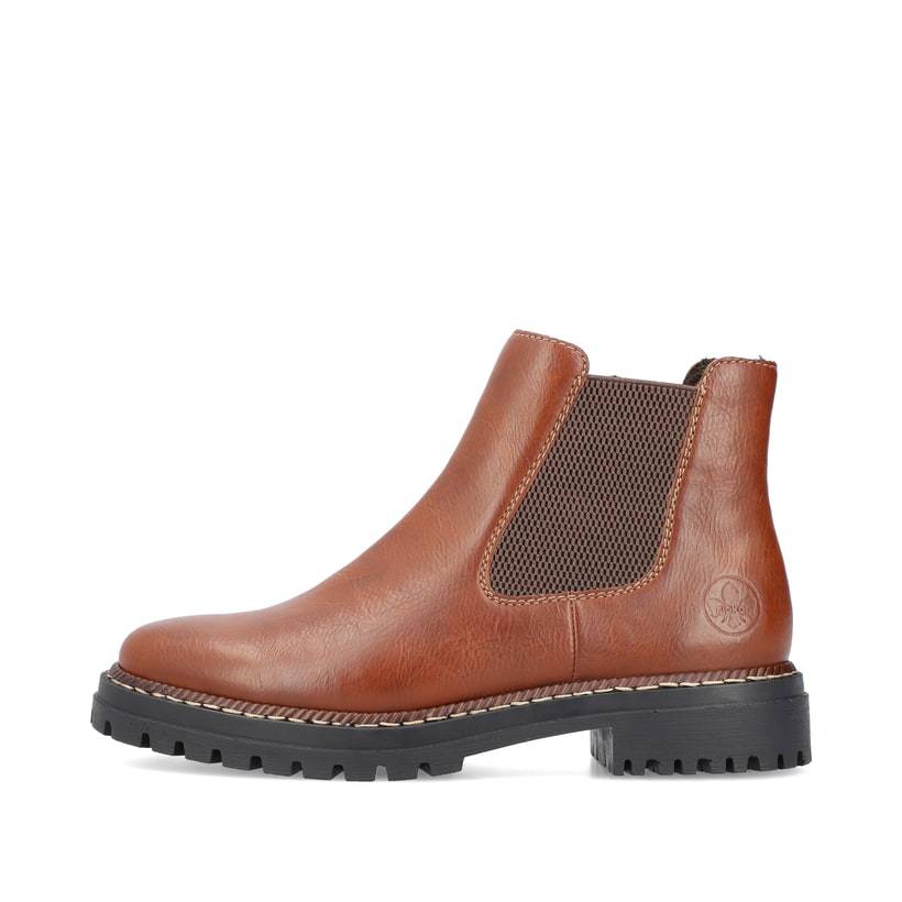 Rieker Artikelnummer 52051-23 Rieker Damen Chelsea Boots fuchsbraun