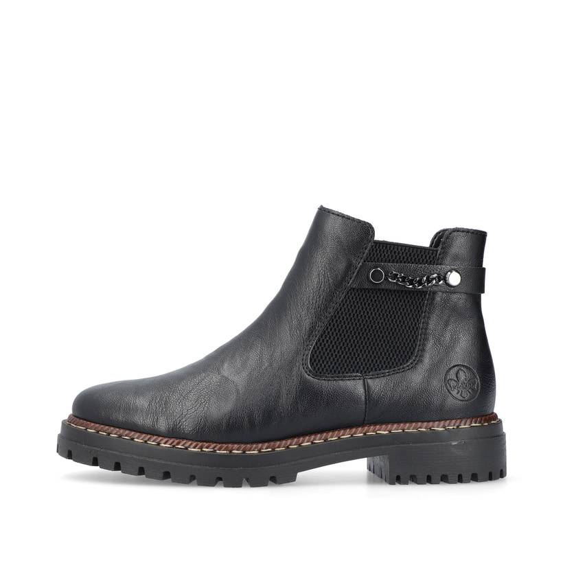 Rieker Artikelnummer 52054-00 Rieker Damen Chelsea Boots nachtschwarz