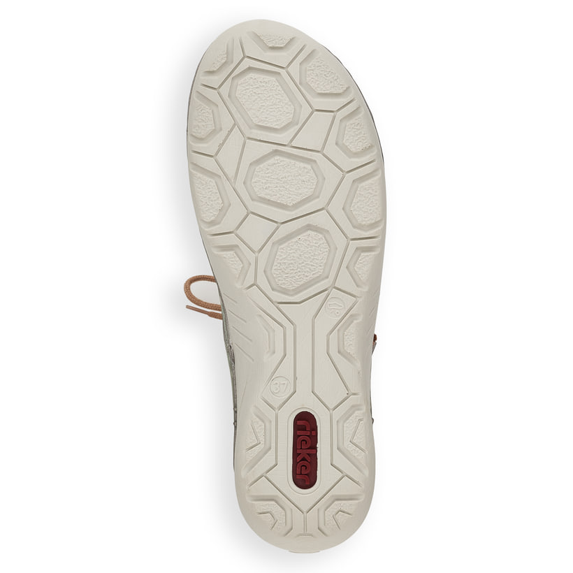 Rieker Artikelnummer 52528-52 Rieker Damen Schnürschuhe Grüngrau