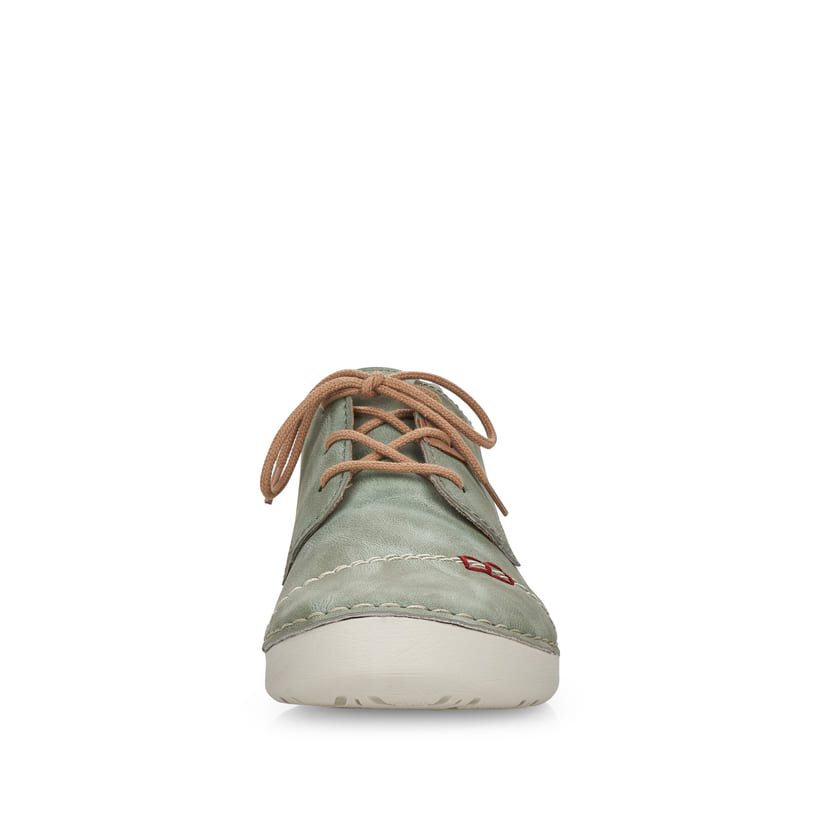 Rieker Artikelnummer 52528-52 Rieker Damen Schnürschuhe Grüngrau