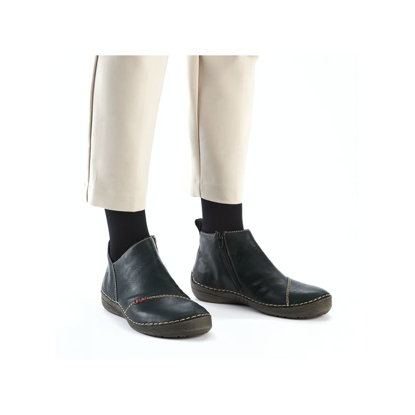 Rieker Artikelnummer 52574-54 Rieker Damen Kurzstiefel Petrol
