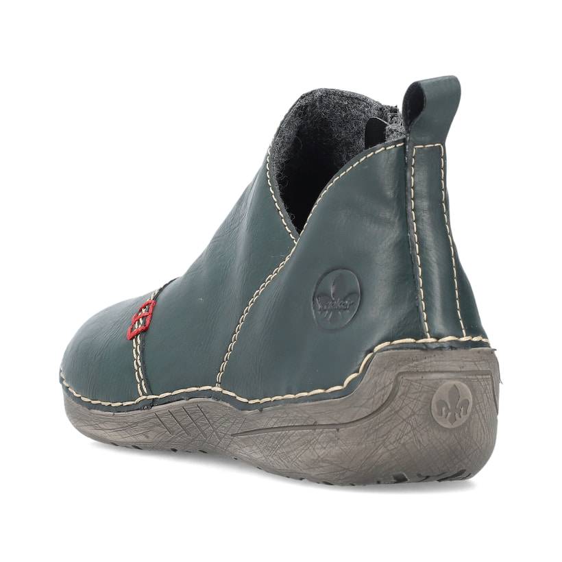 Rieker Artikelnummer 52574-54 Rieker Damen Kurzstiefel Petrol
