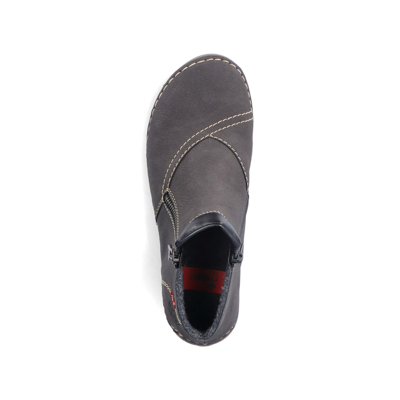 Rieker Artikelnummer 52581-45 Rieker Damen Slipper Anthrazit
