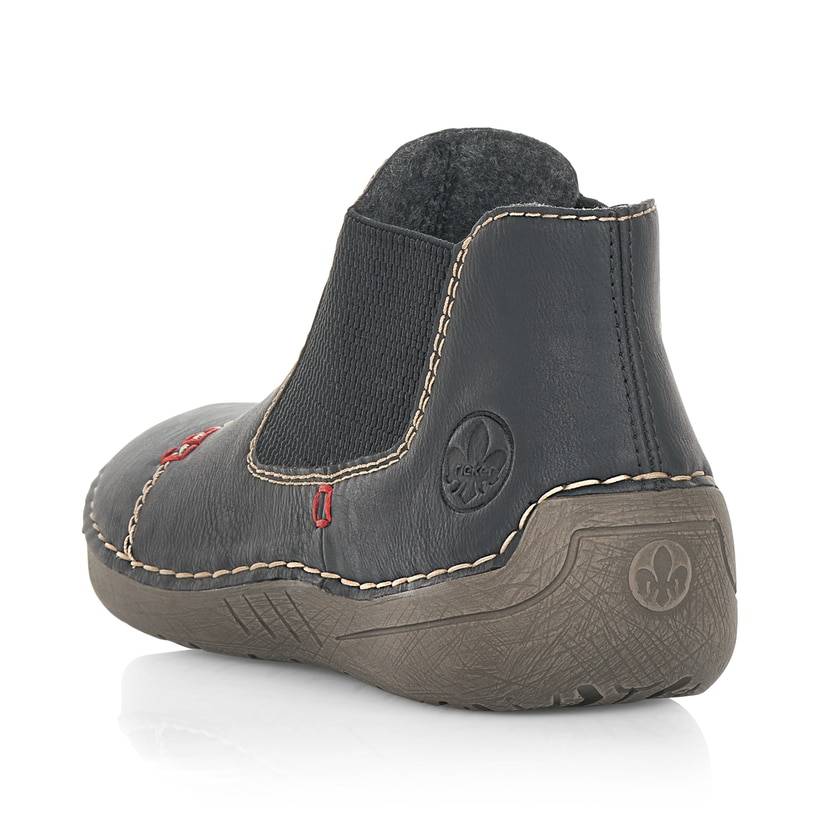 Rieker Artikelnummer 52590-01 Rieker Damen Chelsea Boots Graphitschwarz
