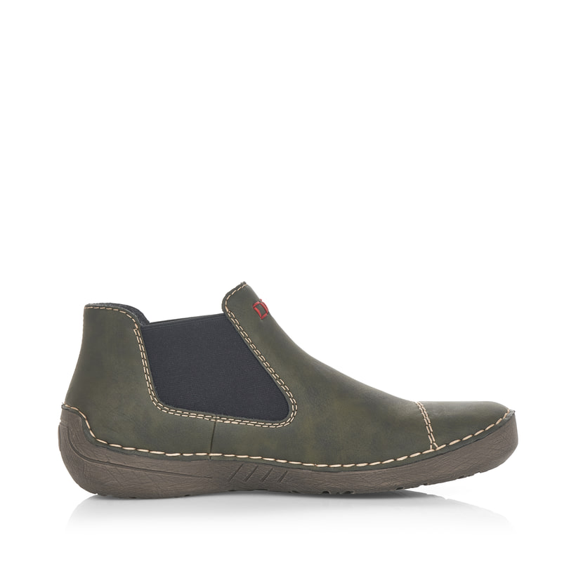 Rieker Artikelnummer 52590-54 Rieker Damen Slipper Kaktusgrün