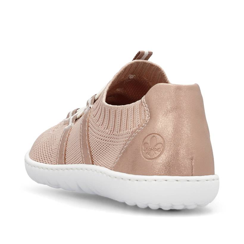 Rieker Artikelnummer 52854-31 Rieker Damen Slipper Altrosa