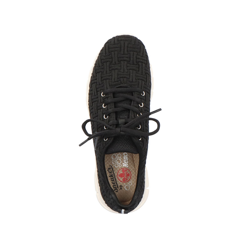 Rieker Artikelnummer 54021-00 Rieker Damen Sneaker Low Tiefschwarz