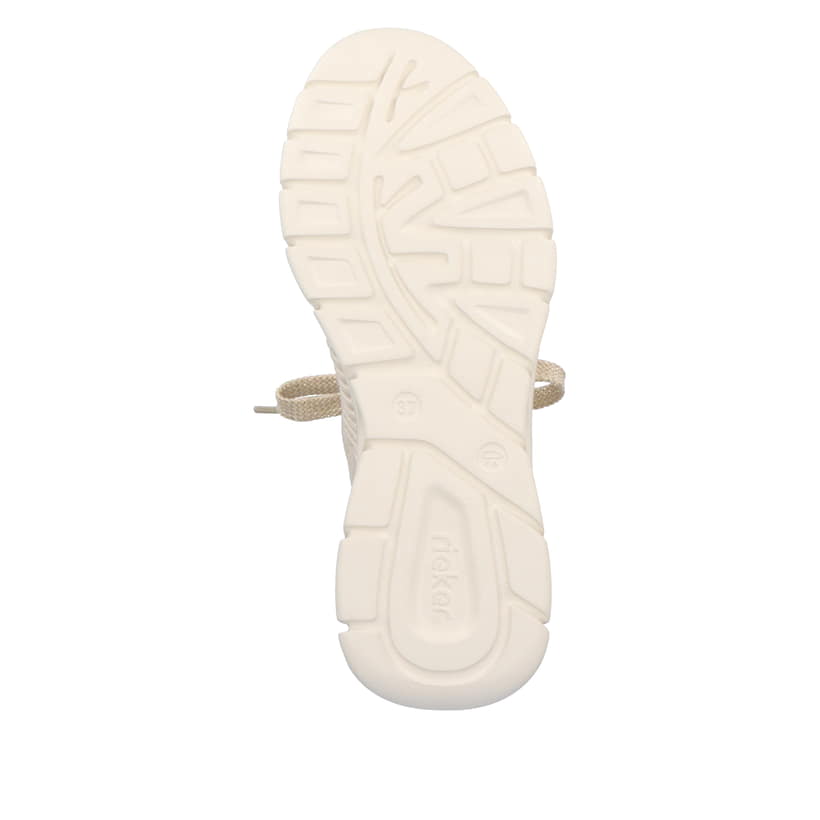 Rieker Artikelnummer 54022-80 Rieker Damen Sneaker Low Hellbeige