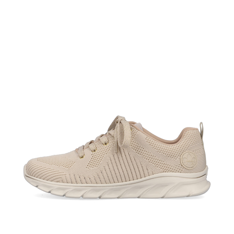 Rieker Artikelnummer 54022-80 Rieker Damen Sneaker Low hellbeige